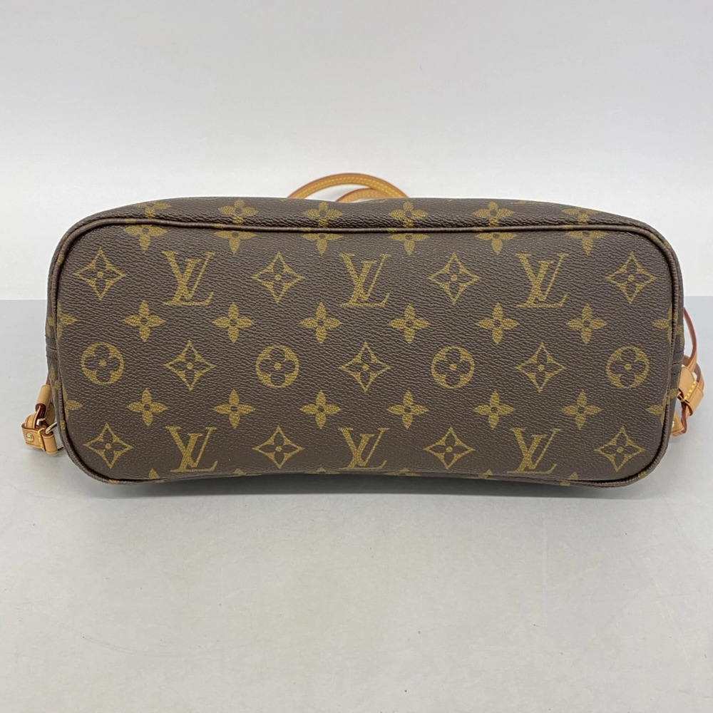 LOUIS VUITTON Brown Monogram Neverfull PM Tote Bag - Picture 3 of 10